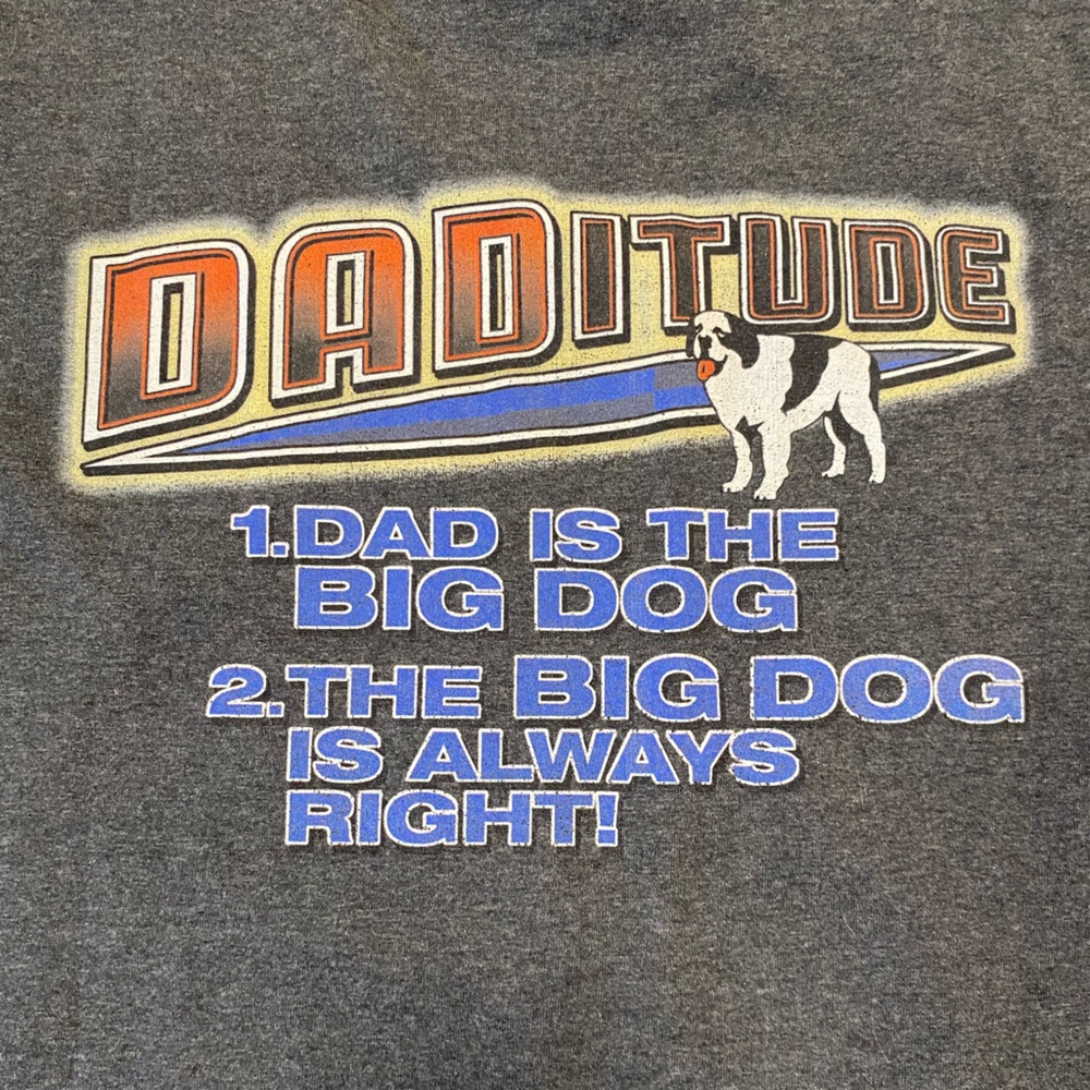Vintage 2001 Big Dog T Shirt 3-xl Datitude